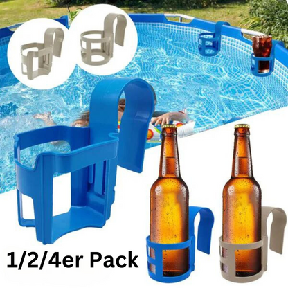 Pool Cool Getränkehalter - Das Original 1/2/4er Pack