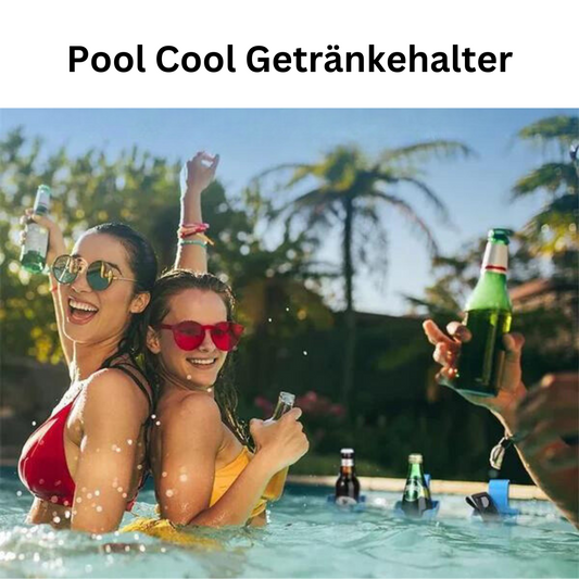 Pool Cool Getränkehalter - Das Original 1/2/4er Pack
